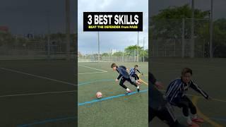 3 skills from pass#shorts #football #soccer #footballskills #soccerskills