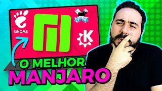 Manjaro Linux 22 KDE, XFCE e GNOME - Review