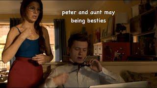 peter and aunt may being a comedic duo