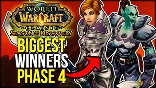 The 5 Biggest WINNERS Of Phase 4 Changes | Season of Discovery | WoW Classic