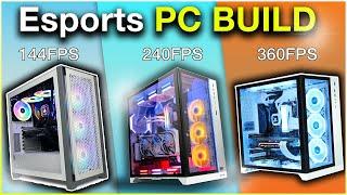 Top 3 Best "Esports" Gaming PC Builds! [Fortnite, CS 2, Valorant & More] 