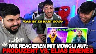 DIE HABEN KOMPLETT ÜBERTRIEBEN!  PRODUZENT vs. ELIAS EMENES (Rapbattle) Reaction