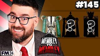 WINNING THE TREBLE? | Part 145 | Wembley FM24 | Football Manager 2024