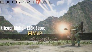 [Exoprimal] Krieger Alpha Gameplay | 128k Score | PvP Final