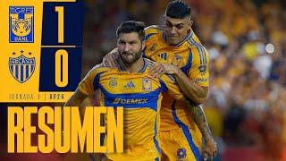  Resumen Liga MX | Tigres 1 - 0 Necaxa | Jornada 1 | Apertura 2024