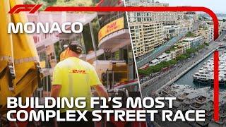 Building The Impossible: The Making Of The Monaco Grand Prix! | DHL & F1