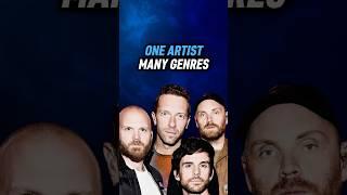 One artist, many genres | Coldplay  Which genre did I forget?