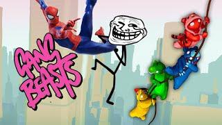 Spider-Man2k20 vs Drtrollyo in Gang Beast