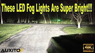 Auxito LED Fog Light Install & Thorough Review! The Brightest LED Fog Lights? Chevy Suburban, Tahoe!