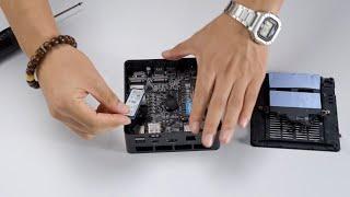 How To Upgrade Mini PC's SSD & RAM│Minisforum UM760 Slim