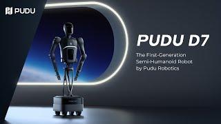 PUDU D7 - The First-Generation Semi-Humanoid Robot by Pudu Robotics