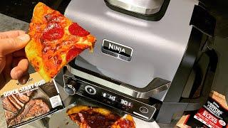 Wood Fired Pizza in 4 Minutes! / On The Ninja WoodFire Outdoor Grill / Awesome!