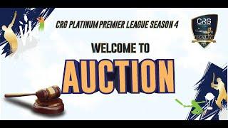 CRG PLATINUM PREMIER LEAGUE SEASON - 4