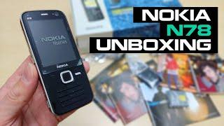 Nokia N78 (RM-235) Unboxing 4K - Review - Full Pack with all accessories