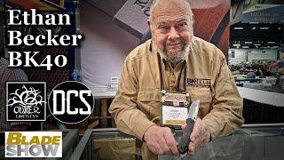 Ethan Becker Discusses His BK40 Folder!  Blade Show 2021