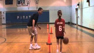 Dribble around cones-GBL DRILLS