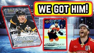 WE GOT HIM! 2024-25 Upper Deck Series 2 Hockey Hobby Box Review!