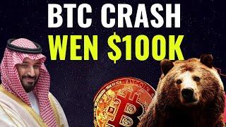 Bitcoin crypto crash or manipulation before $150K BTC