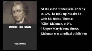 Rights of Man  By Thomas Paine. FULL Audiobook