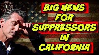 Huge New Development To Legalize Suppressors In California