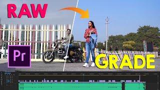FREE LUTS - Color Grading in Premiere Pro CC - Get Pro Cinema Film Look #20 #VIKRAMBHAMRAH