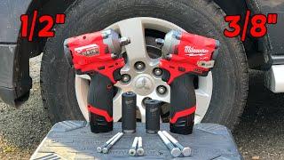 3/8" stronger than 1/2"? - Milwaukee M12 stubby impact wrench 3/8" vs 1/2"