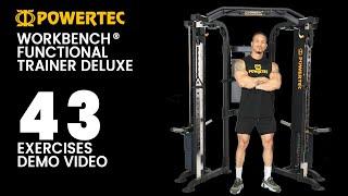 43 Must-Try Exercises on the Powertec Workbench Functional Trainer Deluxe | Ultimate Guide!