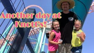 BACK AT KNOTT’S BERRY FARM (without mom )