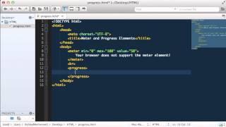 Meter and Progress Elements in HTML5  |  HTML Tutorials