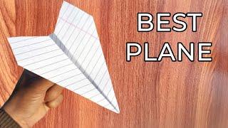 Make an easy airplane that flies far| Paper Plane banana| airplane Paper #391