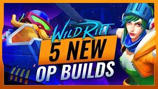 5 NEW OP BUILDS in Wild Rift (LoL Mobile)