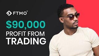 This FTMO Trader made $90,000 in one month of Forex trading | FTMO