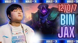 BLG BIN - JAX GOD | EUW SOLOQ | WORLDS 2024