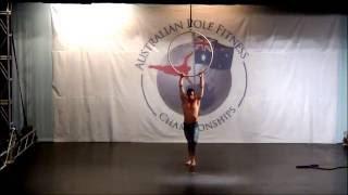 Thomas Worrell - Australian Pole Fitness Championships 2013 Acrobatic Hoop winner