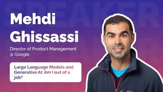 Large Language Models and Generative AI : Am I out of my job? by Mehdi Ghissassi