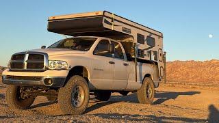 3rd GEN DODGE 2500 TRUCK AND CAMPER SET UP