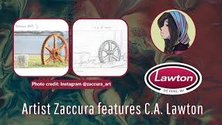 Artist Zaccura features C.A. Lawton