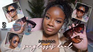 Amazon Sunglasses Haul  + BEST Amazon Sunglasses | ft Sojos Vision