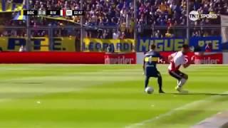 Ariel Rojas nice nutmeg vs Boca HD 1080p (2017-2018)