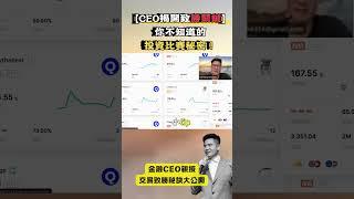 【金融 CEO教授】交易平台的Tips大公開