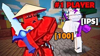 I Went AGAINST The *MOST WINS* PLAYER in Roblox Bedwars..