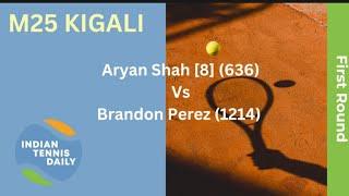 Match Highlights - M25 Kigali: Aryan Shah Vs Brandon Perez