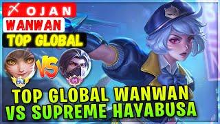 Top Global Wanwan VS Supreme Hayabusa [ Top Global Wanwan ] 〆 ᴏ ᴊ ᴀ ɴ - Mobile Legends Emblem Build