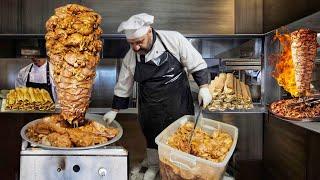 UNSEEN ARAB STYLE Shawarma Process in Tehran!!!