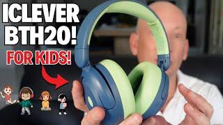 iClever BTH20 Kids Noise Cancelling Headphones Review | Durable & Safe Audio for Kids