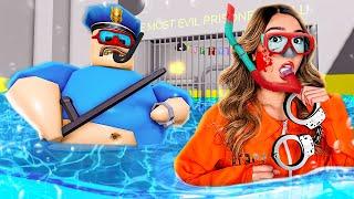 KAT ESCAPES UNDERWATER BARRY'S PRISON RUN IN ROBLOX (OBBY)