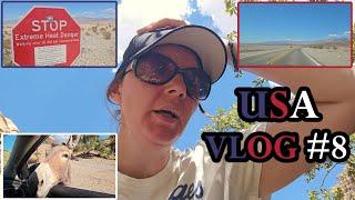 USA Vlog #8 Aufgeben in der Mojave-Wüste | Death Valley | Red Rock Canyon | Badwater Basin | Nevada