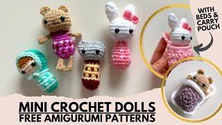 Mini Crochet Dolls · Easy & Free Amigurumi Patterns for Beginners