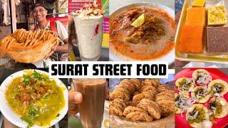 Surat Famous Street Food | Khawsa , Rasawala Khaman , Khaja ,Cold Coco & More