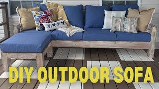 DIY Outdoor Sofa Build // Affordable and Beginner Build